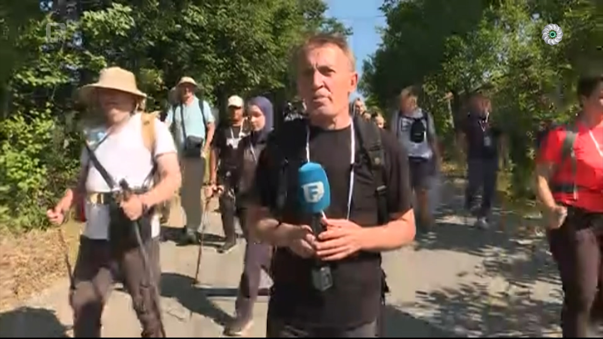 Marš mira ide prema Liplju, FTV među učesnicima